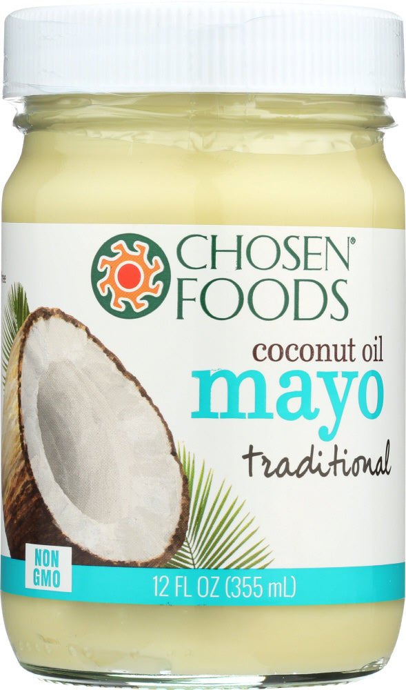 CHOSEN FOODS: Mayo Coconut Oil, 12 oz - Vending Business Solutions