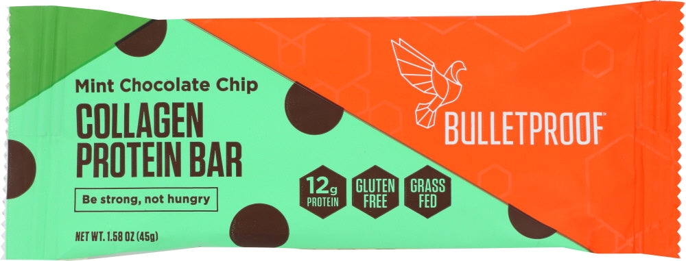 BULLETPROOF: Bar Mint Chocolate Collagen, 1.58 oz - Vending Business Solutions