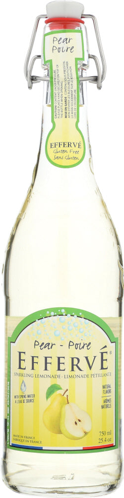 EFFERVE: Drink Sparkling Lemonade Pear, 24.4 oz - Vending Business Solutions