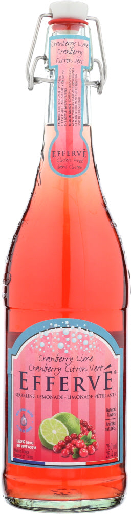 EFFERVE: Drink Lemonade Cranberry Lime, 25.4 oz - Vending Business Solutions