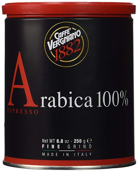 CAFE VERGNANO: Espresso Ground Fine, 8.8 oz - Vending Business Solutions