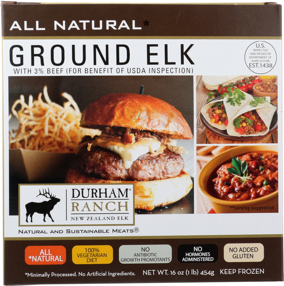 DURHAM RANCH: Elk Ground, 16 oz - Vending Business Solutions