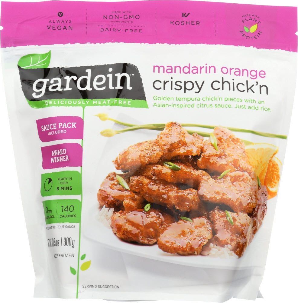 GARDEIN: Mandarin Orange Crispy Chick'n, 10.5 oz - Vending Business Solutions