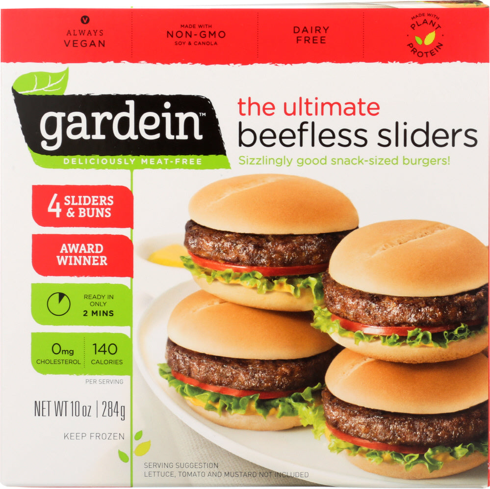 GARDEIN: Ultimate Beefless Slider, 10 oz - Vending Business Solutions
