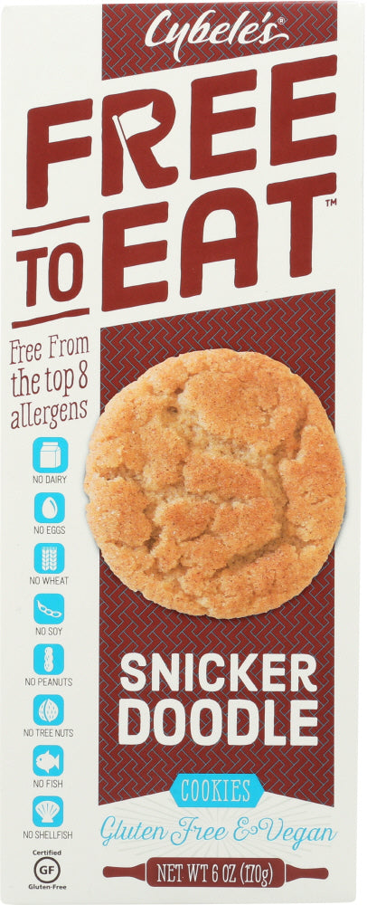 CYBELES: Snickerdoodle Cookies, 6 oz - Vending Business Solutions