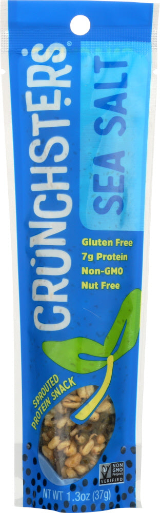 CRUNCHSTERS: Snack Sea Salt Single, 1.3 oz - Vending Business Solutions