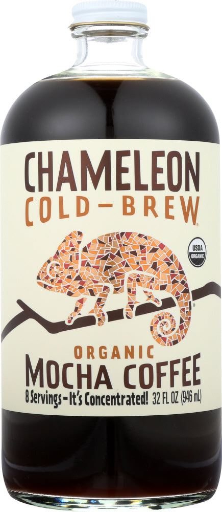 CHAMELEON COLD BREW: Organic Concentrated Coffee Mocha, 32 oz - Vending Business Solutions
