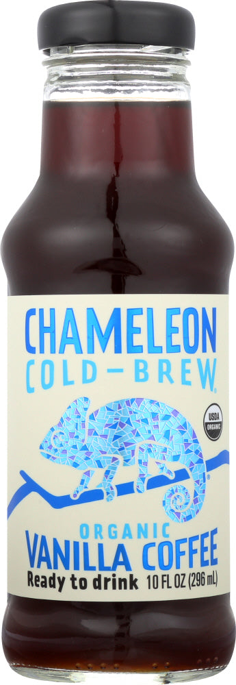 CHAMELEON COLD-BREW: Organic Vanilla Ready to Drink Coffee, 10 oz - Vending Business Solutions