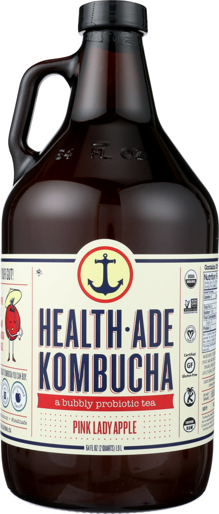 HEALTH ADE: Pink Lady Apple Growler, 64 oz - Vending Business Solutions