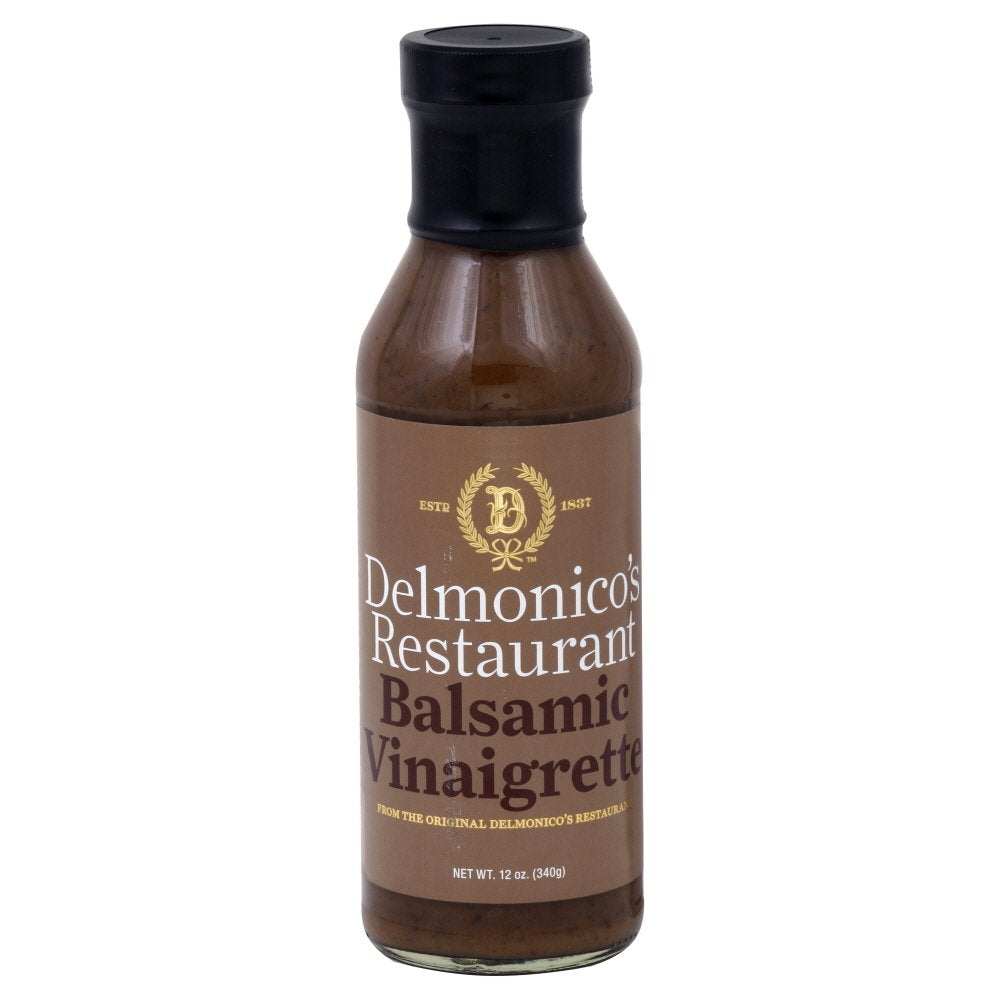 DELMONICOS: Balsamic Vinaigrette Dressing, 12 oz - Vending Business Solutions