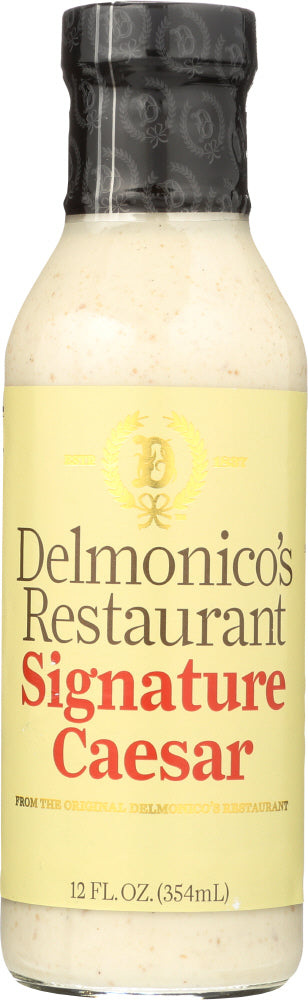 DELMONICOS: Signature Cesar Dressing, 12 oz - Vending Business Solutions