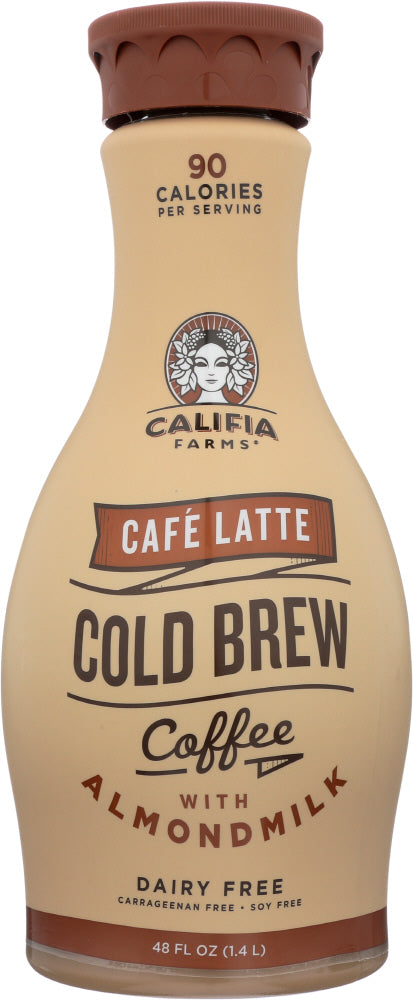 CALIFIA FARMS: Iced Coffee Cafe Latte, 48 oz - Vending Business Solutions