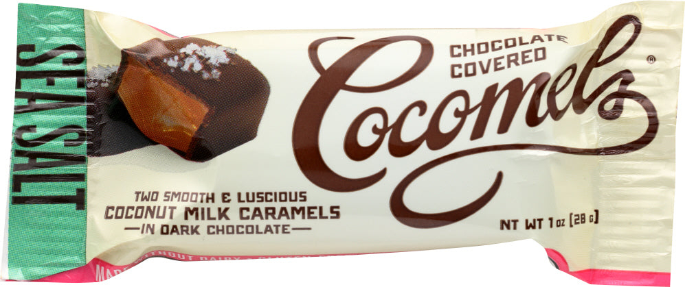 COCOMELS: Sea Salt Chocolate Covered Cocomels, 1 oz - Vending Business Solutions