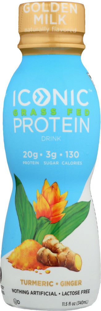 ICONIC: Protein Drink Golden Milk, 11.5 oz - Vending Business Solutions