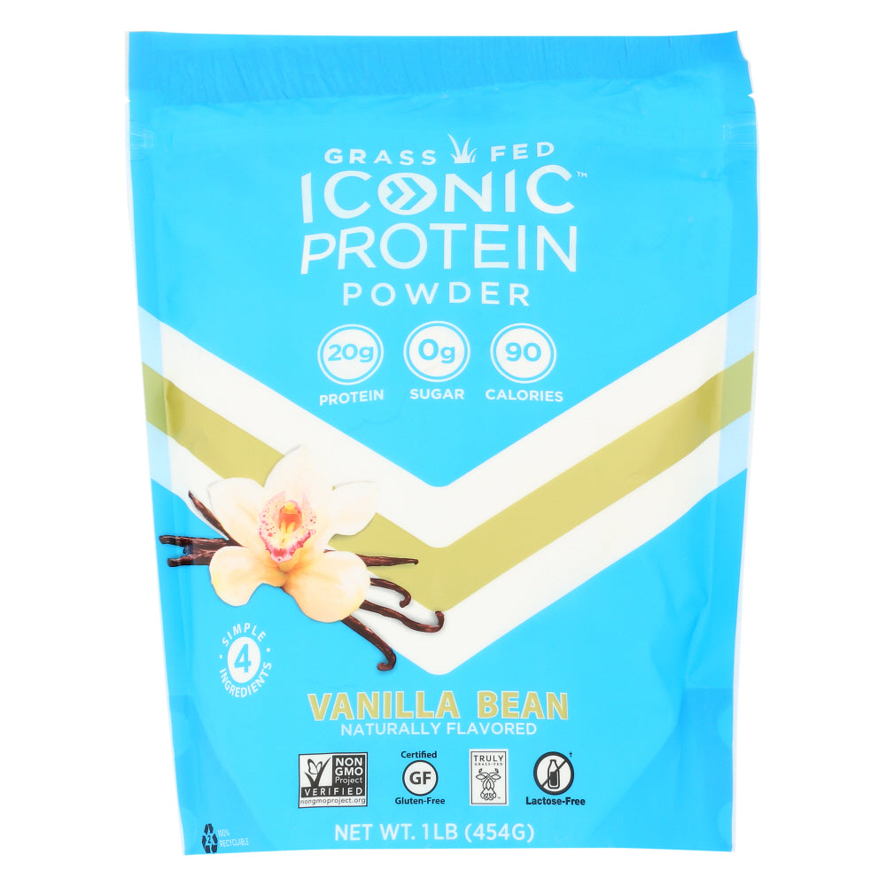 ICONIC: Protein Powder Vanilla Bean, 1 lb - Vending Business Solutions