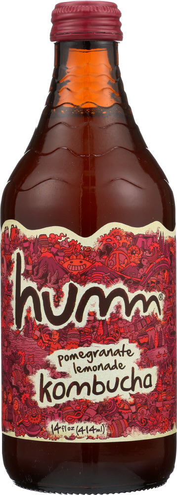 HUMM: Kombucha Pomegranate Lemonade, 14 fo - Vending Business Solutions