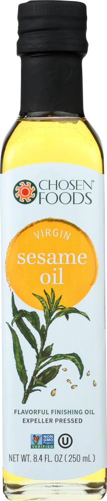 CHOSEN FOODS: Virgin Sesame Oil, 250 ml - Vending Business Solutions