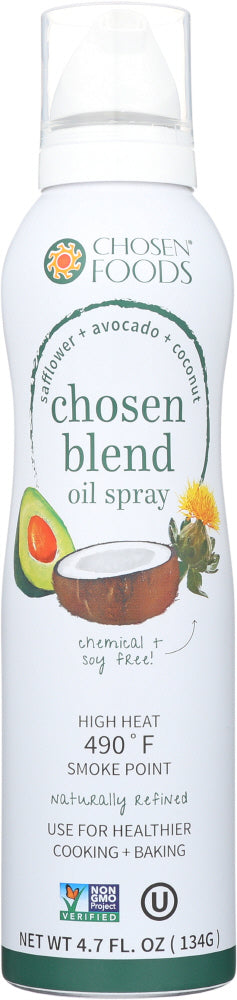 CHOSEN FOODS: Oil Blend Spray, 4.7 oz - Vending Business Solutions