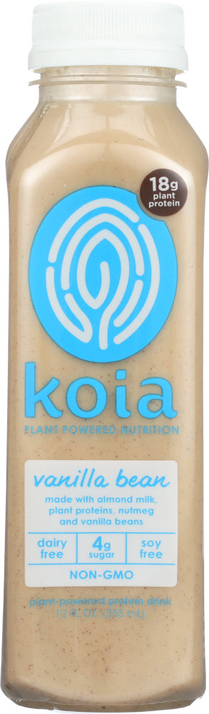 KOIA: Vanilla Bean Plant-Powered Protein Drink, 12 oz - Vending Business Solutions
