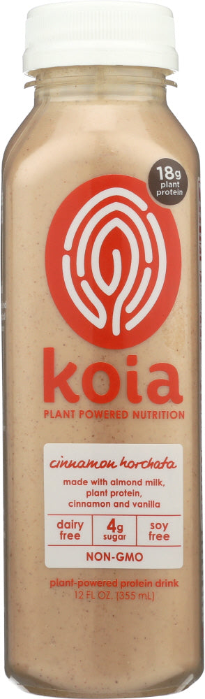 KOIA: Cinnamon Horchata Plant-Powered Protein Drink, 12 oz - Vending Business Solutions