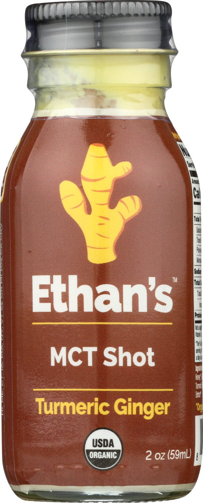 ETHANS: Turmeric Ginger MCT Shot, 2 oz - Vending Business Solutions