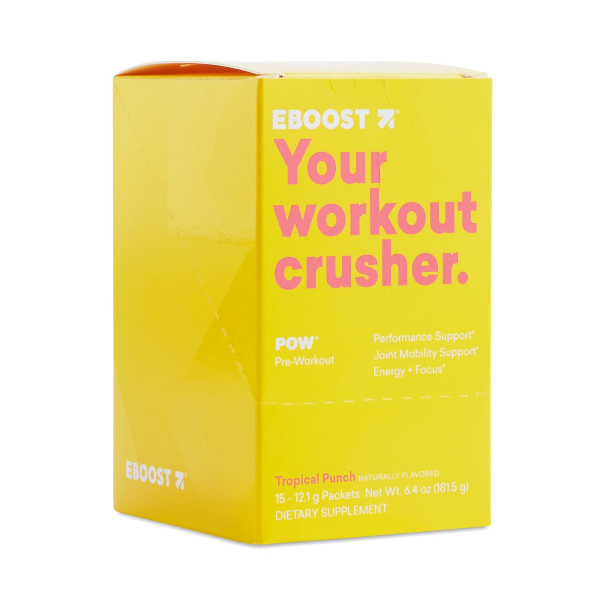 EBOOST: POW Tropical Punch Box, 6.4 oz - Vending Business Solutions