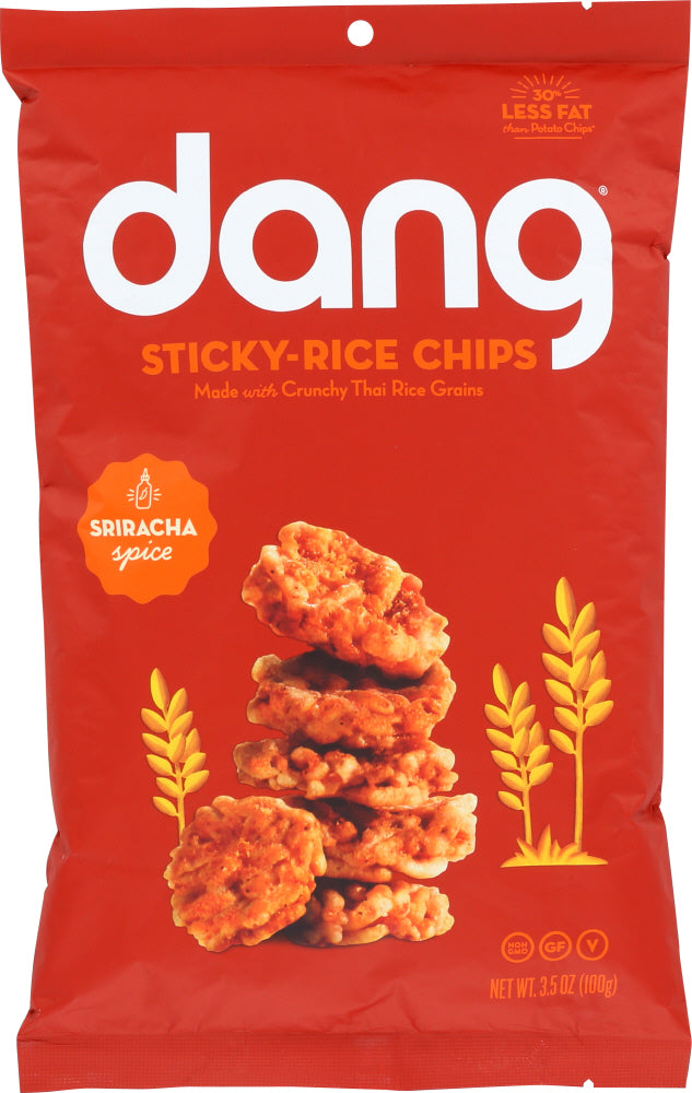 DANG: Chips Sriracha Spice Sticky Rice, 3.5 oz - Vending Business Solutions