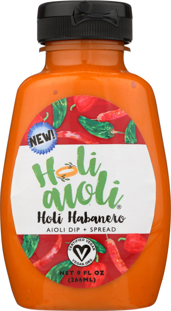 HOLI AIOLI: Sauce Aioli Habanero, 9 fo - Vending Business Solutions