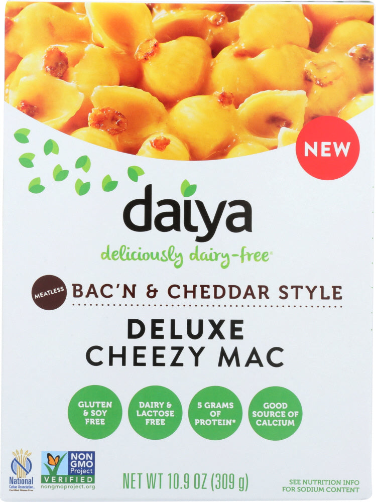 DAIYA: Mac & Cheese Bacon Cheddar, 10.9 oz - Vending Business Solutions