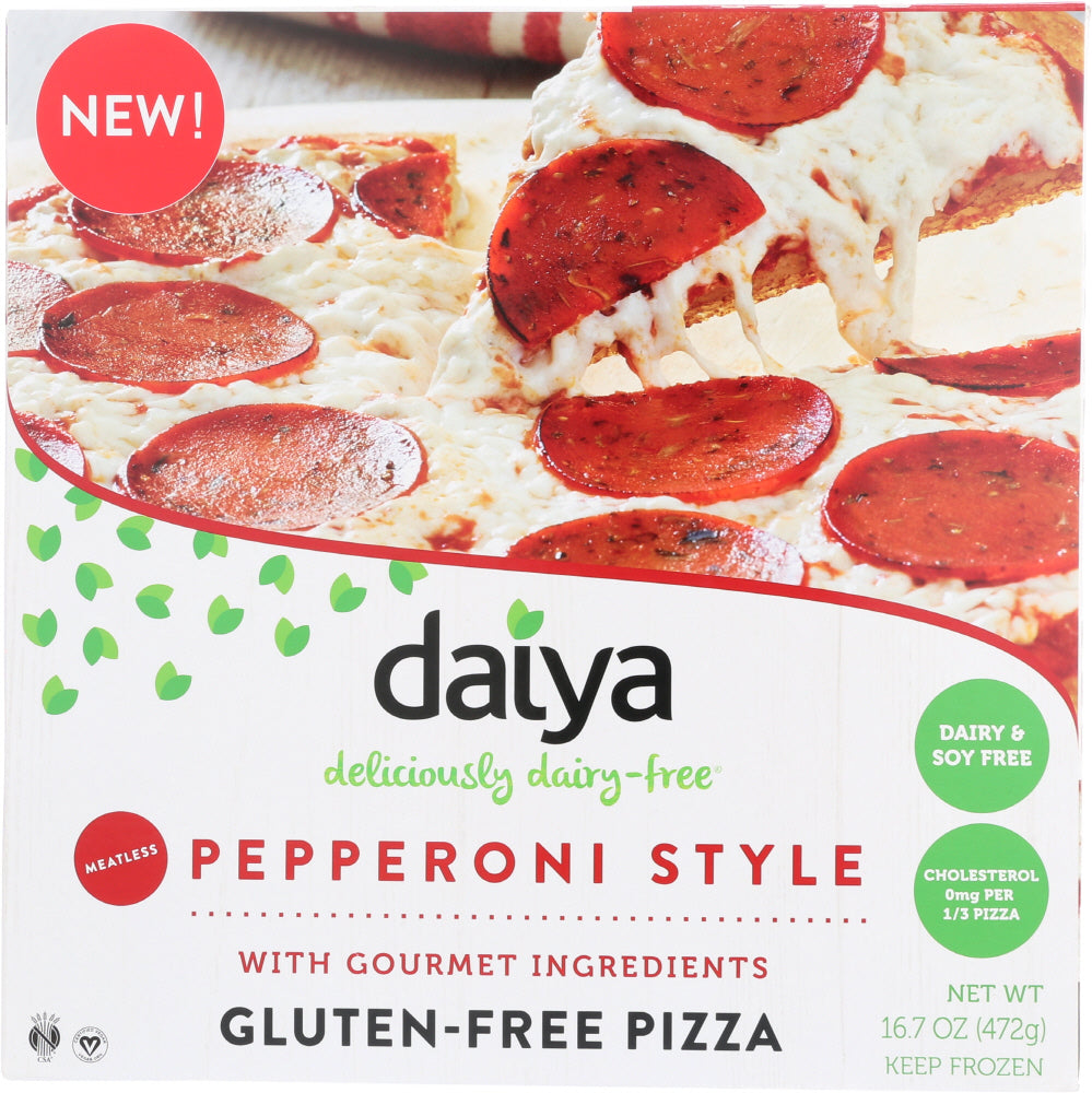 DAIYA: Pizza Meatless Pepperoni Style 16.7 oz - Vending Business Solutions