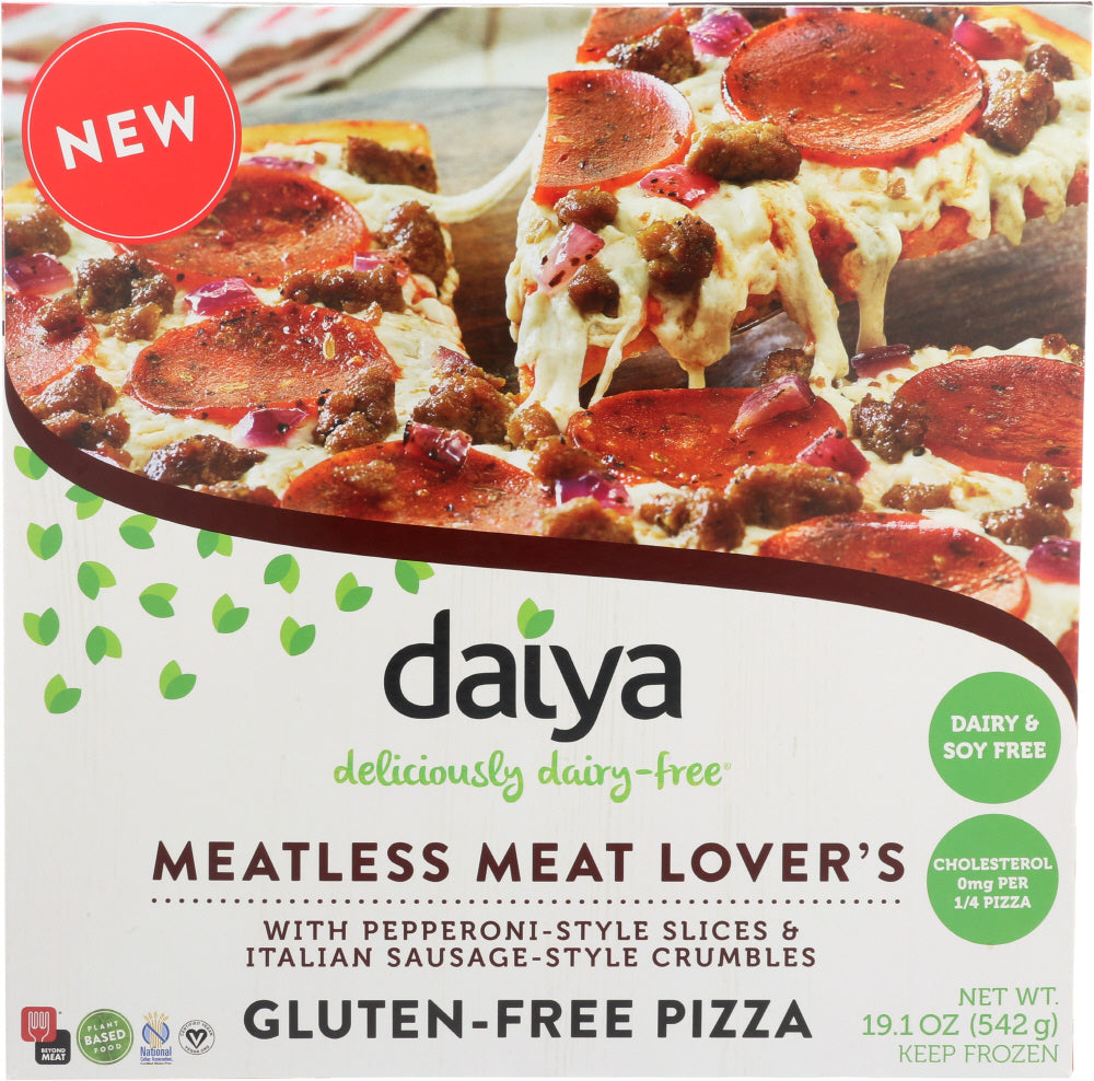 DAIYA: Pizza Meatless Meat Lovers 19.1 oz - Vending Business Solutions