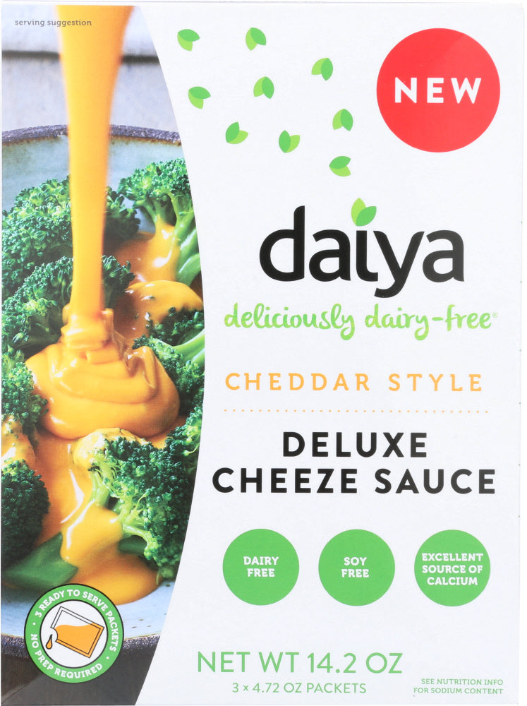 DAIYA: Sauce Cheeze Cheddar Style Deluxe 14.2 oz - Vending Business Solutions