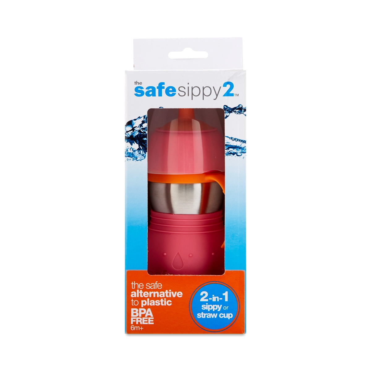 ENVIRO: The Safe Sippy2 Baby & Toddler Stainless Steel Cup with Straw, 11 oz - Vending Business Solutions