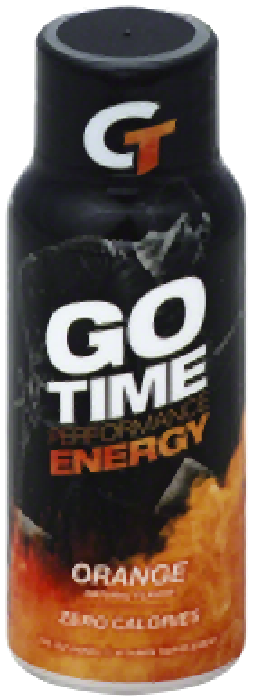 GO TIME PERFORMANCE ENERGY: Energy Shot Orange, 2 oz - Vending Business Solutions