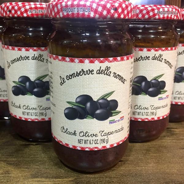 CONSERVE DELLA NONNA: Black Olive Tapenade Italian, 6.7 fl oz - Vending Business Solutions