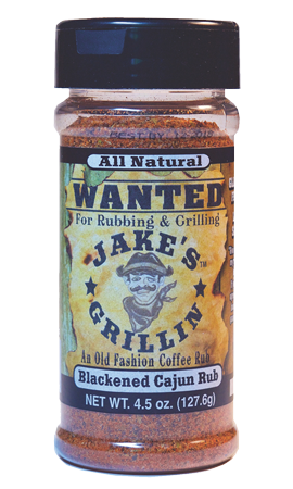 JAKES GRILLIN: Blackened Cajun Rub, 4.5 oz - Vending Business Solutions