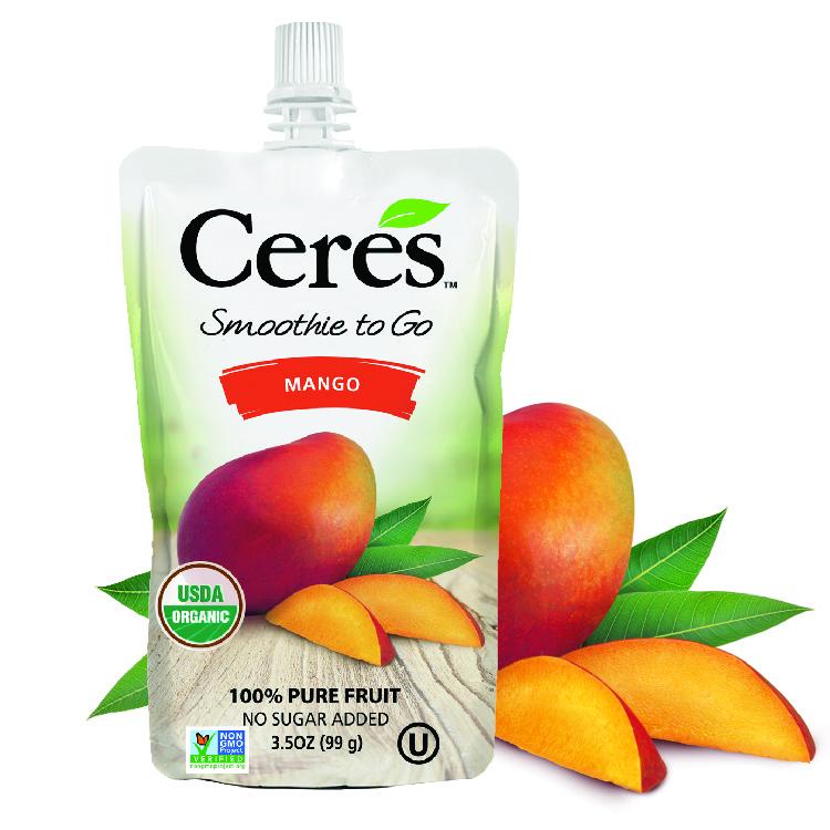 CERES: Mango Smoothie To Go, 3.5 oz - Vending Business Solutions