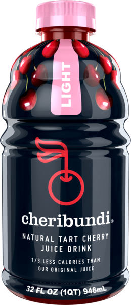 CHERIBUNDI: Light Natural Tart Cherry Juice, 32 fo - Vending Business Solutions