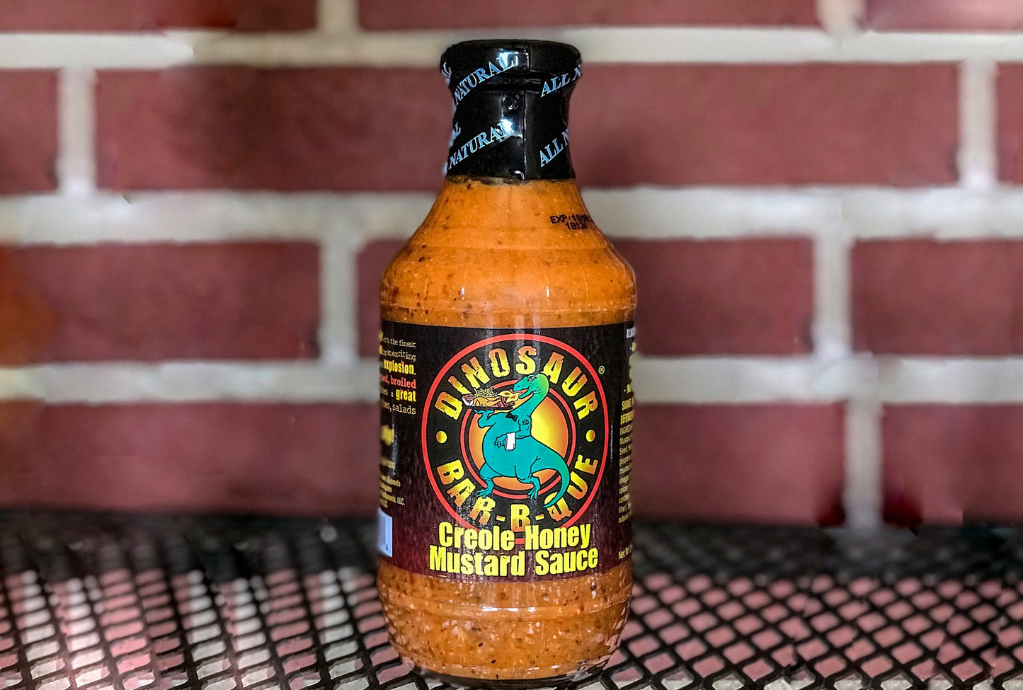 DINOSAUR: Creole Honey Mustard Sauce, 19 oz - Vending Business Solutions