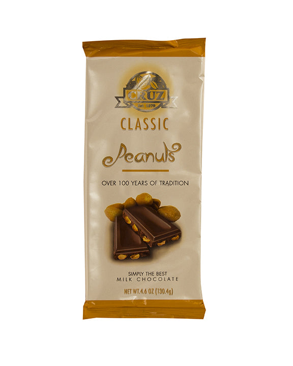 CRUZ: Chocolate Bar Classic Milk Peanut Butter, 4.6 oz - Vending Business Solutions