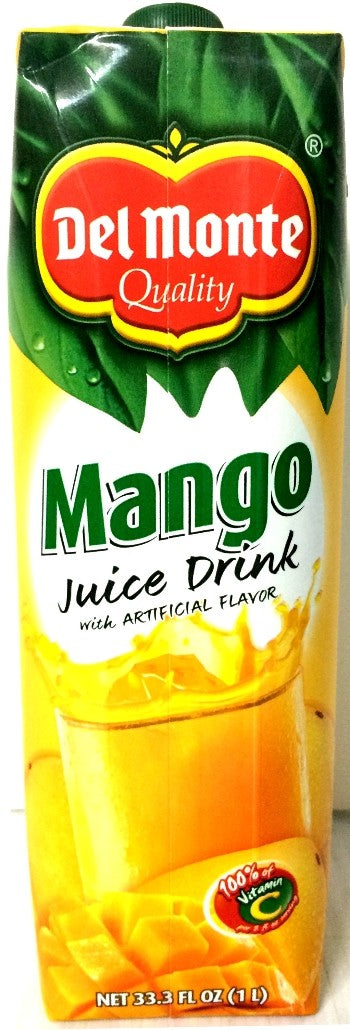 DEL MONTE: Mango Juice Drink, 33.3 oz - Vending Business Solutions