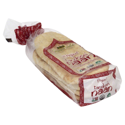 GOURMET INDIA FOOD: Naan Tandori Original Bread, 12 oz - Vending Business Solutions