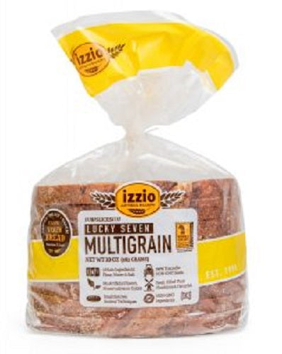 IZZIO ARTISAN BAKERY: Lucky 7 Multigrain, 10 oz - Vending Business Solutions