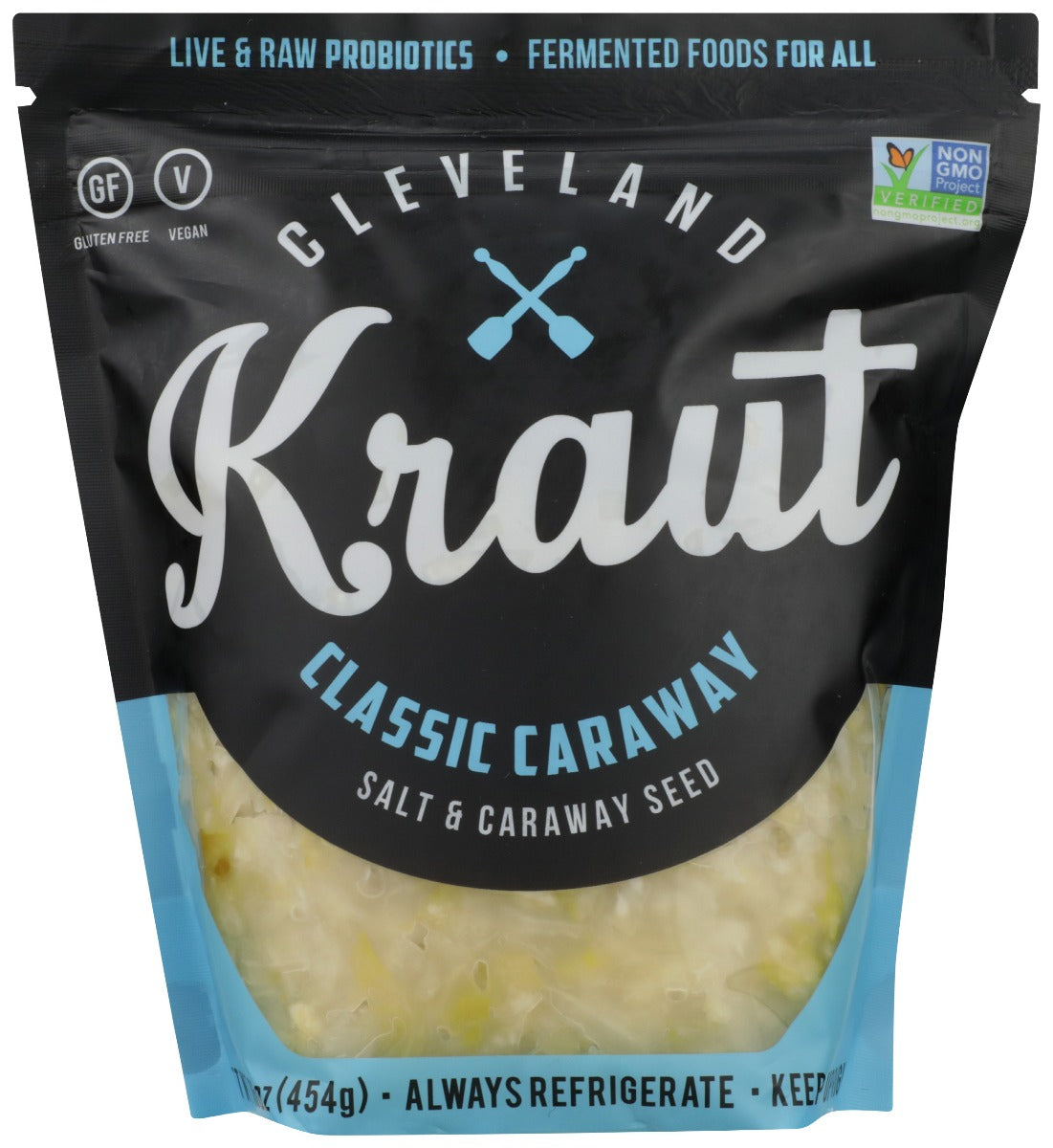 CLEVELAND KRAUT: Classic Caraway Sauerkraut, 16 oz - Vending Business Solutions