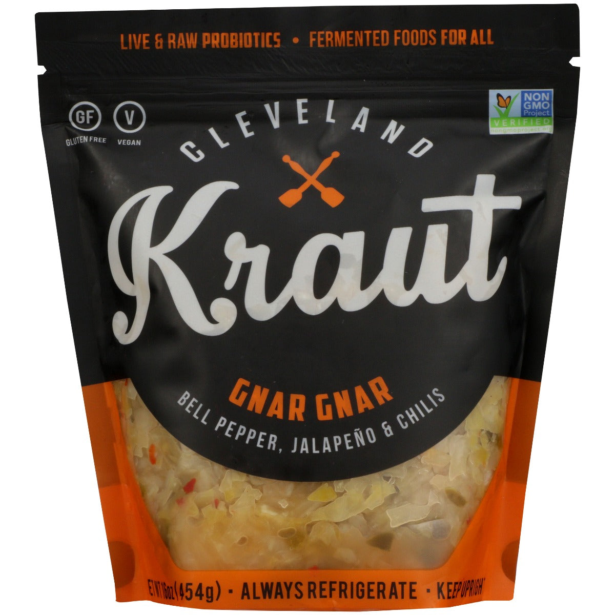 CLEVELAND KRAUT: Gnar Gnar Sauerkraut, 16 oz - Vending Business Solutions