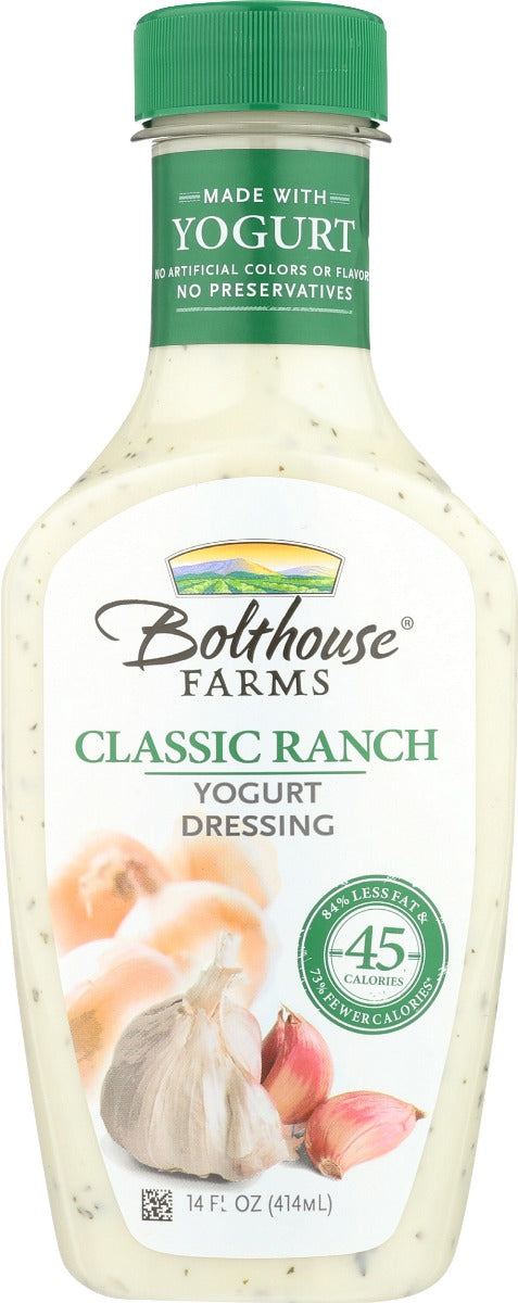 BOLTHOUSE: Classic Ranch Yogurt Dressing, 14 oz – Vending Business