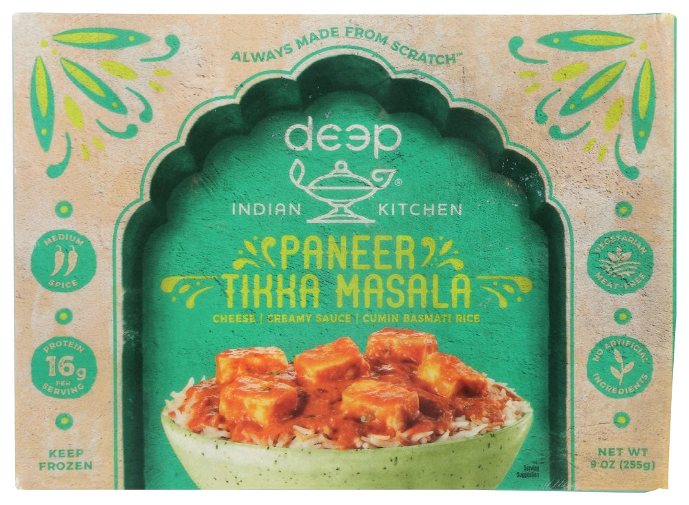DEEP INDIAN KITCHEN: Paneer Tikka Masala Entree, 9 oz - Vending Business Solutions