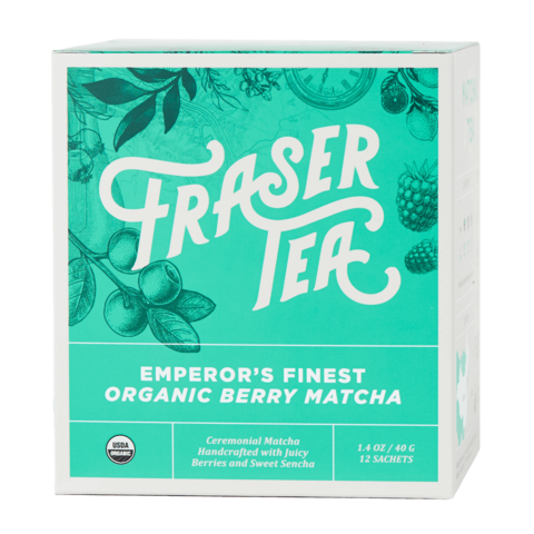 FRASER TEA: Tea Emperors Berry Matcha, 1.4 oz - Vending Business Solutions