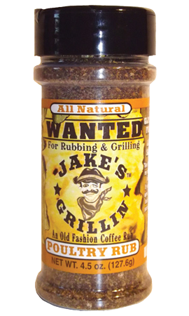 JAKES GRILLIN: Rub Poultry, 4.5 oz - Vending Business Solutions