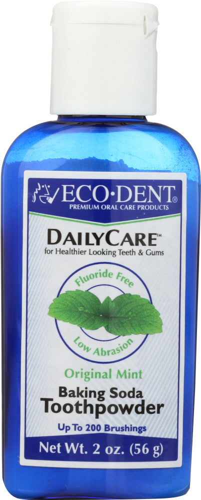 ECO-DENT: Daily Care Toothpowder Mint, 2 oz - Vending Business Solutions